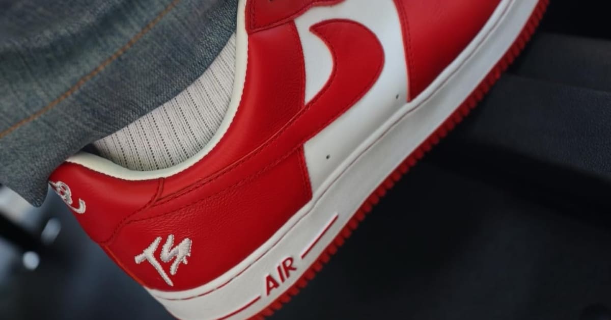 'University Red' Terror Squad x Nike Air Force 1 Releasing in August